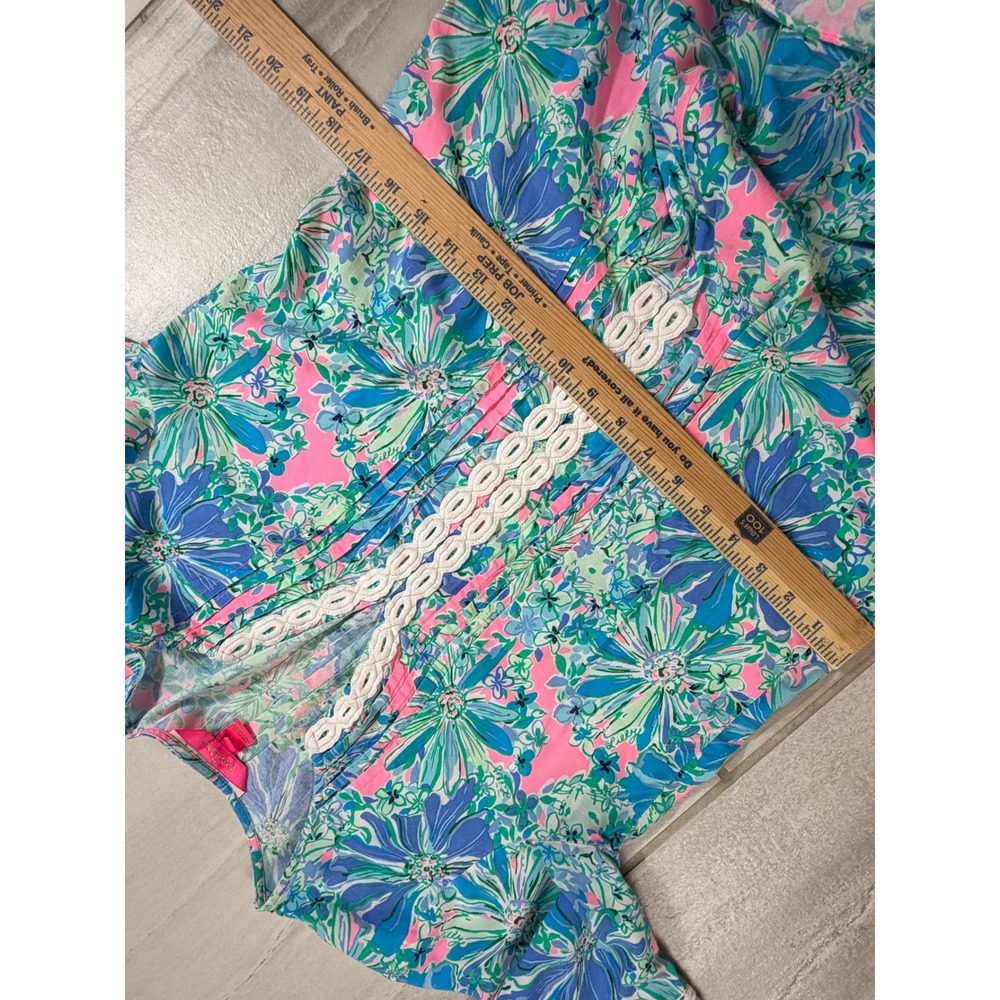 Lilly Pulitzer Hollie Tunic Dress Soleil Pink Good Hare Day Size Small - Picture 6 of 9